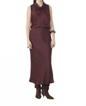Suncoo Flavie Skirt In Prune