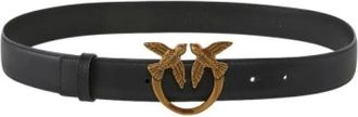 Pinko Pinko, Accessoires, unisex, Zwart, S, Riem