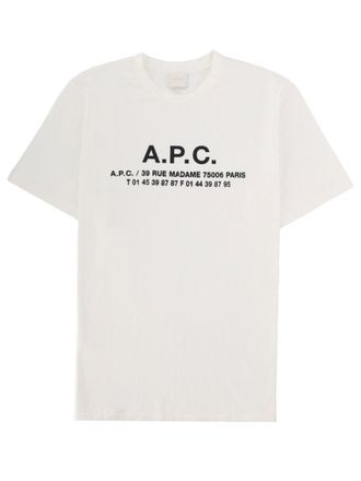 A.P.C. Adresse T Shirt With Logo
