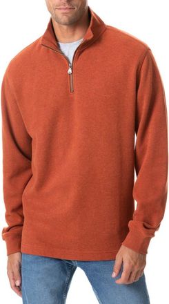 Rodd & Gunn Alton Ave Regular Fit Pullover Sweatshirt in Terracotta at Nordstrom, Size Xxx-Large