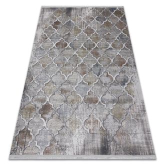 RugsX RugsX Luce Rug in Grey | Size: 173 cm x 270 cm