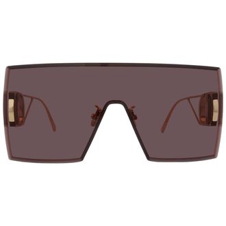 Dior Burgundy Square Ladies Sunglasses 30MONTAIGNE M1U B0D0