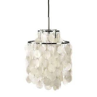 VERPAN Pendant Fun - White - Pearly - Designer Verner Panton