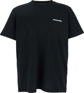 Dsquared2 Black Crew Neck T-Shirt