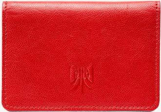 Tusk Siam Business Card Case in Red /Marine at Nordstrom