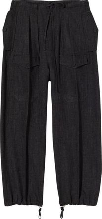 Plan C Utility Broeken - Dames - Broeken - Grijs - XS - Broeken