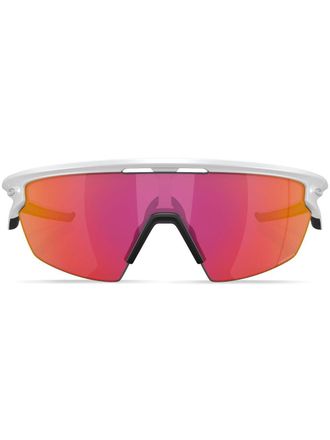 Oakley Occhiali da sole Sphaera a mascherina - Bianco