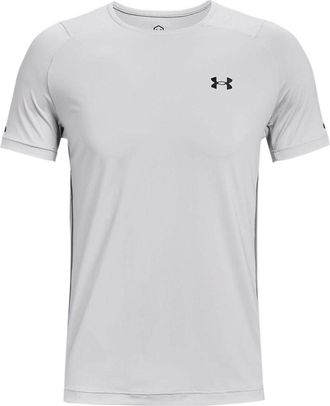 Under Armour RUSH 2.0 Vent Short Sleeve Grey 1370317-014