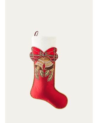 Kim Seybert Holiday Bells Stocking Ornament