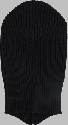 Rick Owens RP02F5490_WSBR09 Balaclava - Black