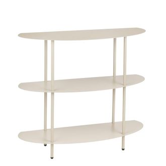 MiCa Decorations Armario Blanco roto H81xB28xL90cm