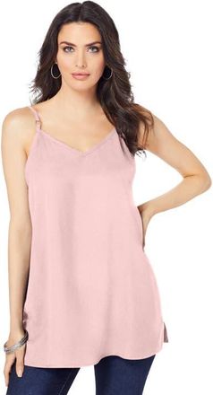 Roaman's V Neck Cami in Soft Blush at Nordstrom, Size 20