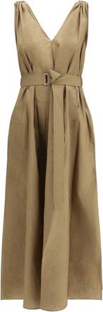 Brunello Cucinelli Beige Polyamide Casual Womens Dress