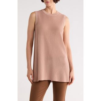 Lafayette 148 New York Sleeveless Knit Tunic in Powder at Nordstrom Rack, Size X-Large