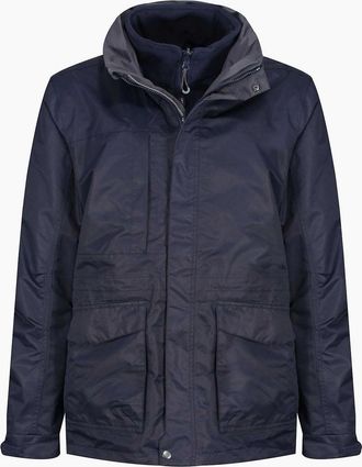 Regatta Mens Regatta Mens Benson III 3-in-1 Breathable Jacket - Navy - Size: 44/Regular