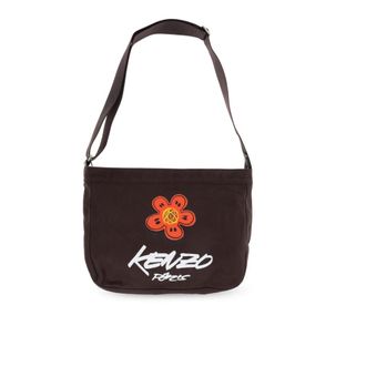 Kenzo Shoulder Bags, male, Brown, Size: ONE SIZE Shoulder bag with print