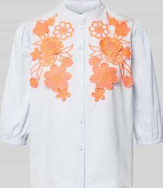 Essentiel Boxy Fit Hemdbluse aus reiner Baumwolle Modell JORJA in Hellblau, Gr&ouml;&szlig;e 38