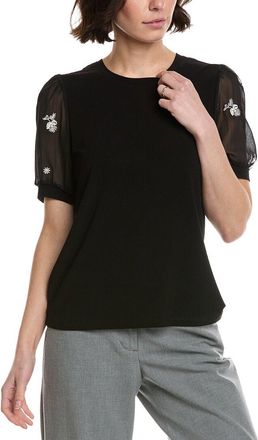 CeCe by Cynthia Steffe Cece Combo Sleeve Top