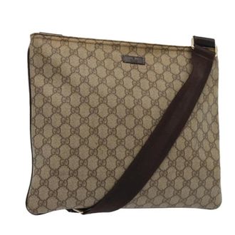 Gucci Pre-owned Cross Body Bags, female, Beige, Size: ONE SIZE Pre-owned Vintage GG Canvas Shoulder Bag