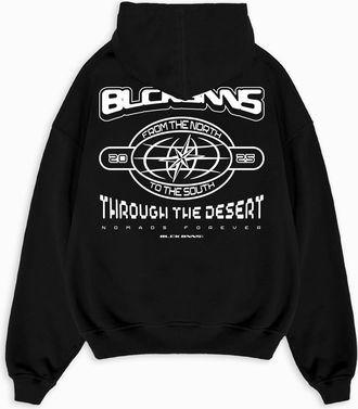 Black Bananas Black Bananas Kompas Hoodie, Zwart