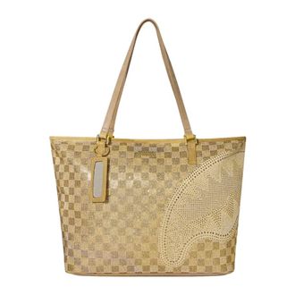 Sprayground Sprayground, Tassen, Dames, Beige, ONE Size, Polyester, Trinity 24K Tote