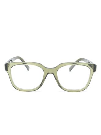 Givenchy Bril met vierkant montuur - Groen
