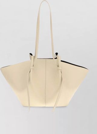 Yuzefi mochi large leather shoulder tote bag
