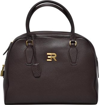 Ermanno Scervino Tassen, Dames, Bruin, ONE Size, Leer, Anita Handbag
