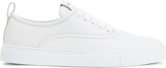 Givenchy White New City Calf Leather Sneakers-Uomo