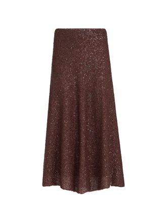 Brunello Cucinelli Brunello Cucinelli Wool And Cashmere Skirt
