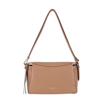 Lancaster Dune Schoudertas - Dames - Tassen - Bruin - Maat: ONE Size Leer