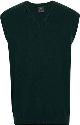 8 by YOOX ORGANIC COTTON-CACHEMERE BLEND KNITWEAR S/LESS V-NECK