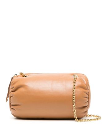 Marine Serre Womens Moon Leather Core in Light Brown