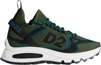 Dsquared2 Green Logo Sneaker - Heren - Sneakers - Veelkleurig - 42 EU - Schoenen