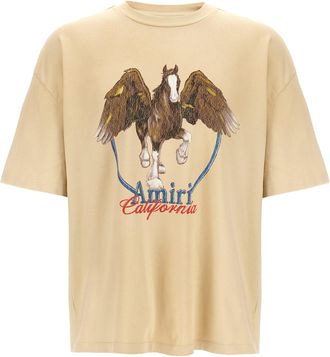 Amiri pegasus Logo T-shirt