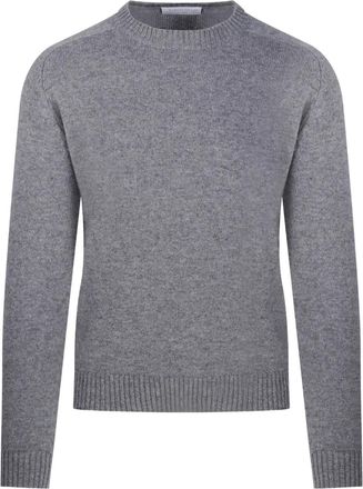 Cashmere Company crew-neck sweater - men - Fabric - M - Grey