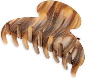 France Luxe Couture Claw Clip in Caramel Swirl at Nordstrom