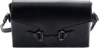 Gucci Horsebit 1955 leren mini-crossbodytas - Zwart