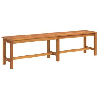 vidaXL Vidaxl - Banco De Jard&iacute;n Madera Maciza De Acacia 180x35x45 Cm