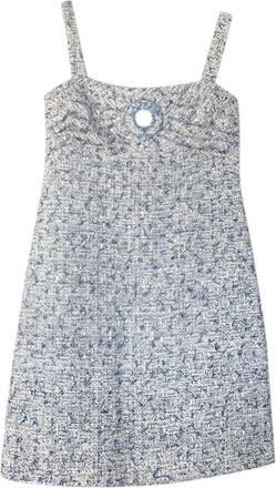 Chanel blue tweed mini dress Size XS