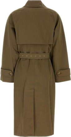Michael Kors Womens Db Oversize Belted Trench Duffle Maglie Sweater