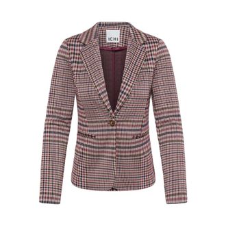 Ichi Ichi - Ihkate Blazer - Dames - Jassen - Rood - Maat: XS Leer