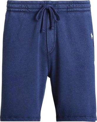 Polo Ralph Lauren Blauwe Shorts met Pony Borduurwerk - Heren - Korte Broeken - Blauw - 2XL - Katoen - Korte Broeken
