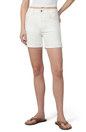 Joe's The Joey Cuffed Longline Denim Shorts in Milk at Nordstrom Rack, Size 28