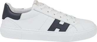 Hogan Crosswind Sneakers - Heren - Sneakers - Wit - 41 1/2 EU - Leer - Schoenen