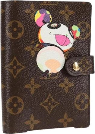 Louis Vuitton Pre-owned Accessories, female, Brown, Size: ONE SIZE Pre-owned Canvas Home-Office