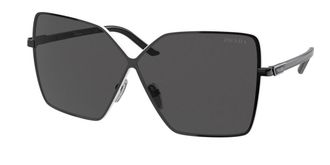 Prada PR 50YS Symbole 1AB5S0 Womens Sunglasses Black Size 64