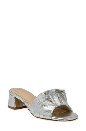Shushop Frances Slide Sandal in Silver at Nordstrom Rack, Size 6.5