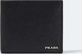 Prada Saffiano leather bifold wallet