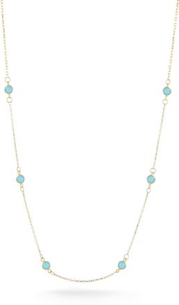 Ember Fine Jewelry 14K Gold & Turquoise Necklace